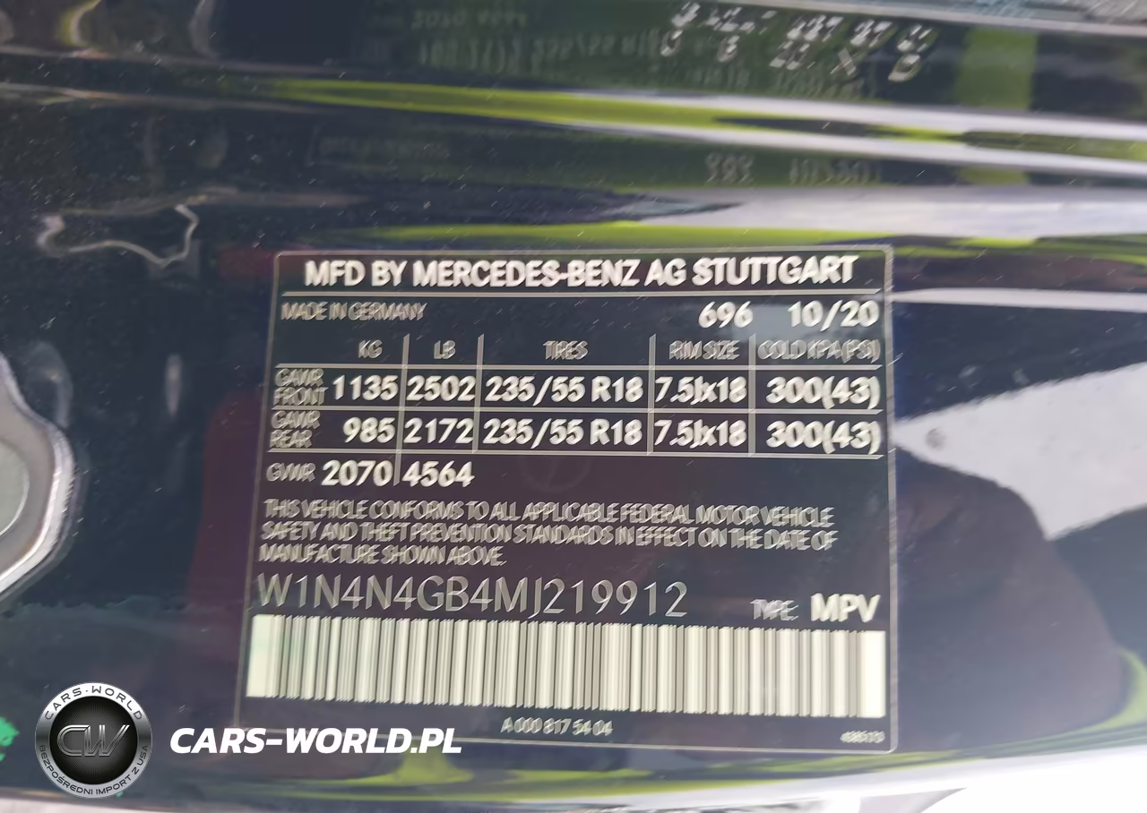 2021 Mercedes-Benz Gla 250 VIN:W1N4N4GB4MJ219912 - 9