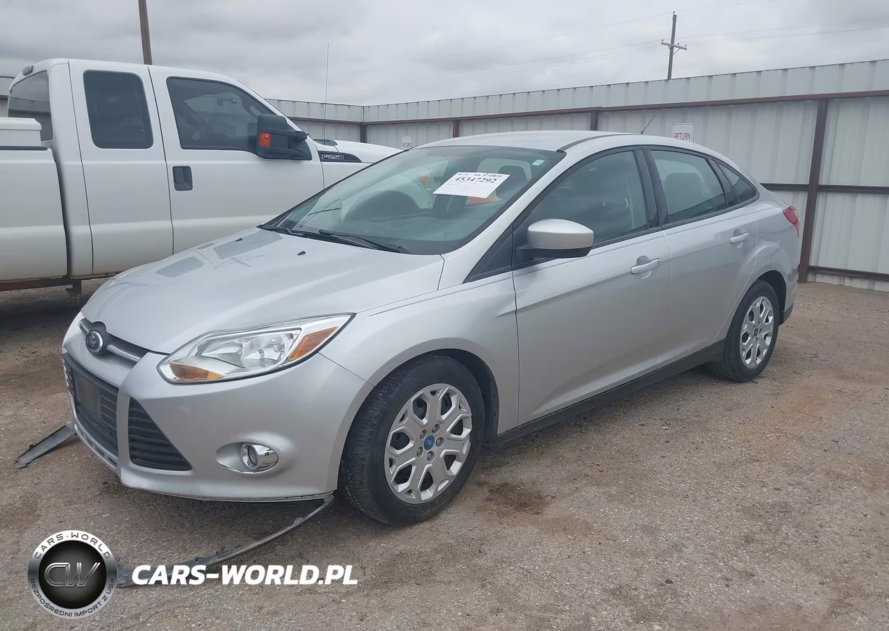 2012 Ford Focus Se VIN:1FAHP3F27CL140581 - 2