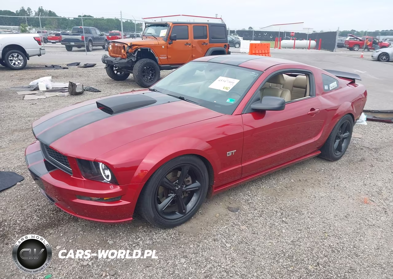 2007 Ford Mustang Gt Deluxe-Gt Premium VIN:1ZVFT82H575363732 - 2