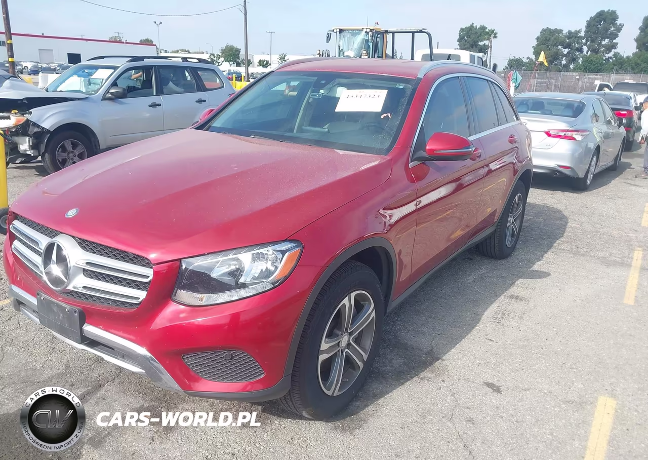 2017 Mercedes-Benz Glc 300 VIN:WDC0G4JB7HF132484 - 2