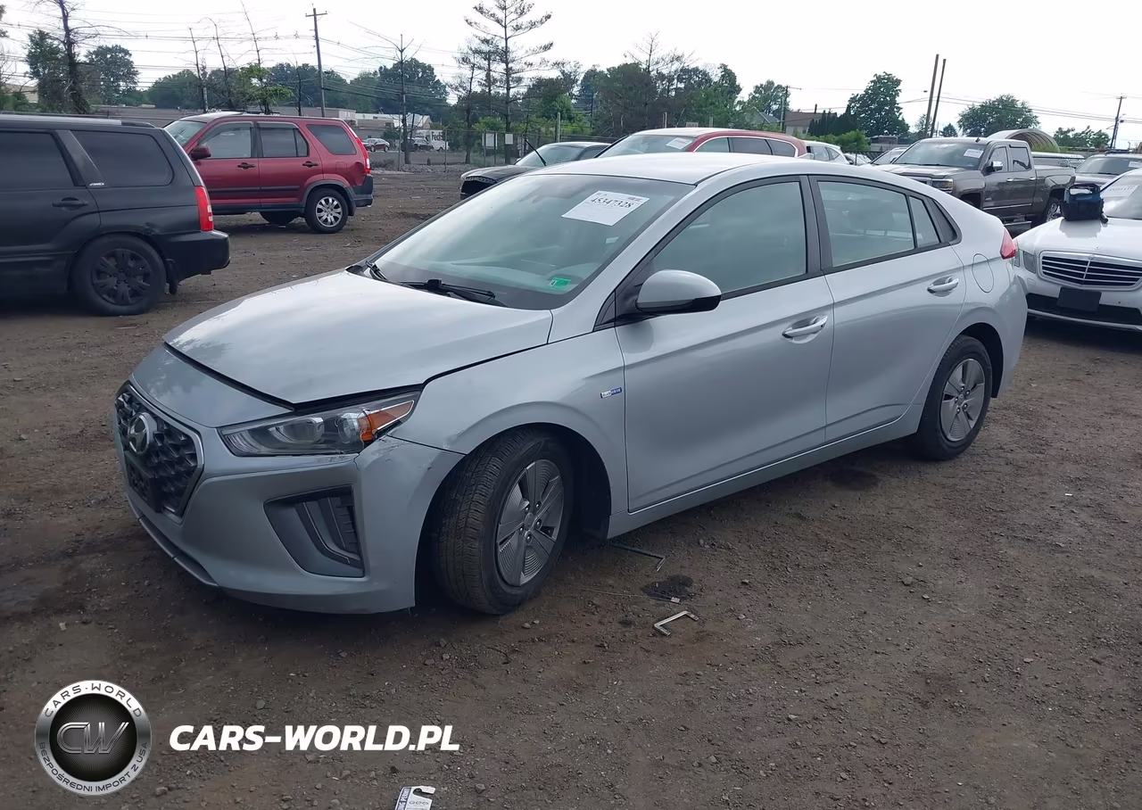 2020 Hyundai Ioniq Hybrid Blue VIN:KMHC65LC6LU202154 - 2