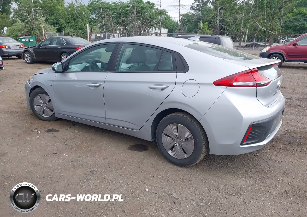 2020 Hyundai Ioniq Hybrid Blue VIN:KMHC65LC6LU202154 - 3