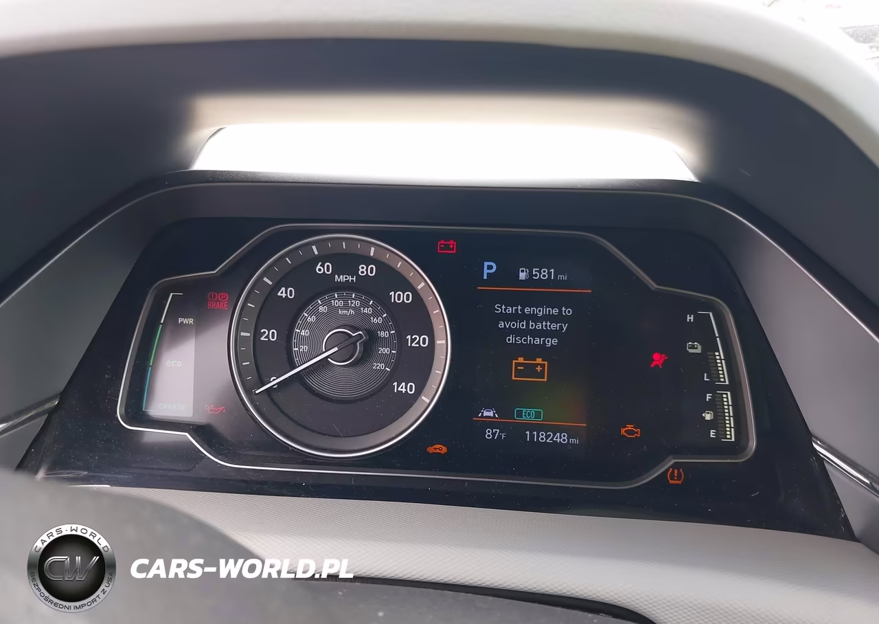 2020 Hyundai Ioniq Hybrid Blue VIN:KMHC65LC6LU202154 - 7