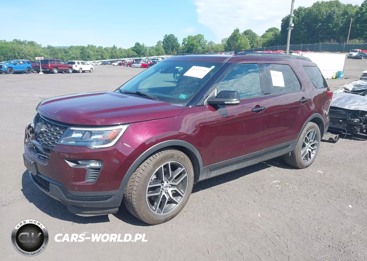 2018 Ford Explorer Sport VIN:1FM5K8GT7JGA86748 - 2
