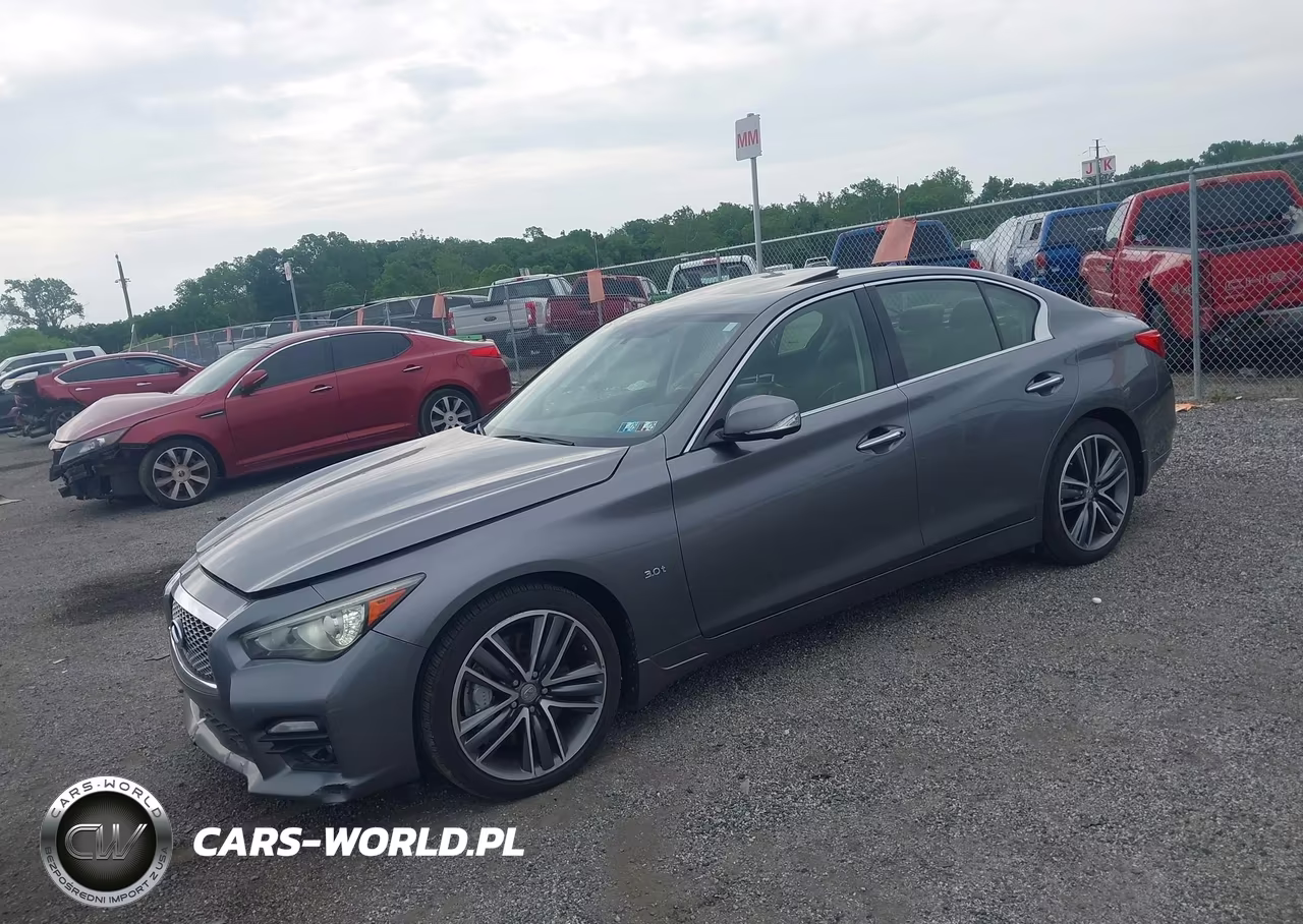 2016 Infiniti Q50 3.0T Premium-3.0T Sport VIN:JN1EV7AR4GM346703 - 2