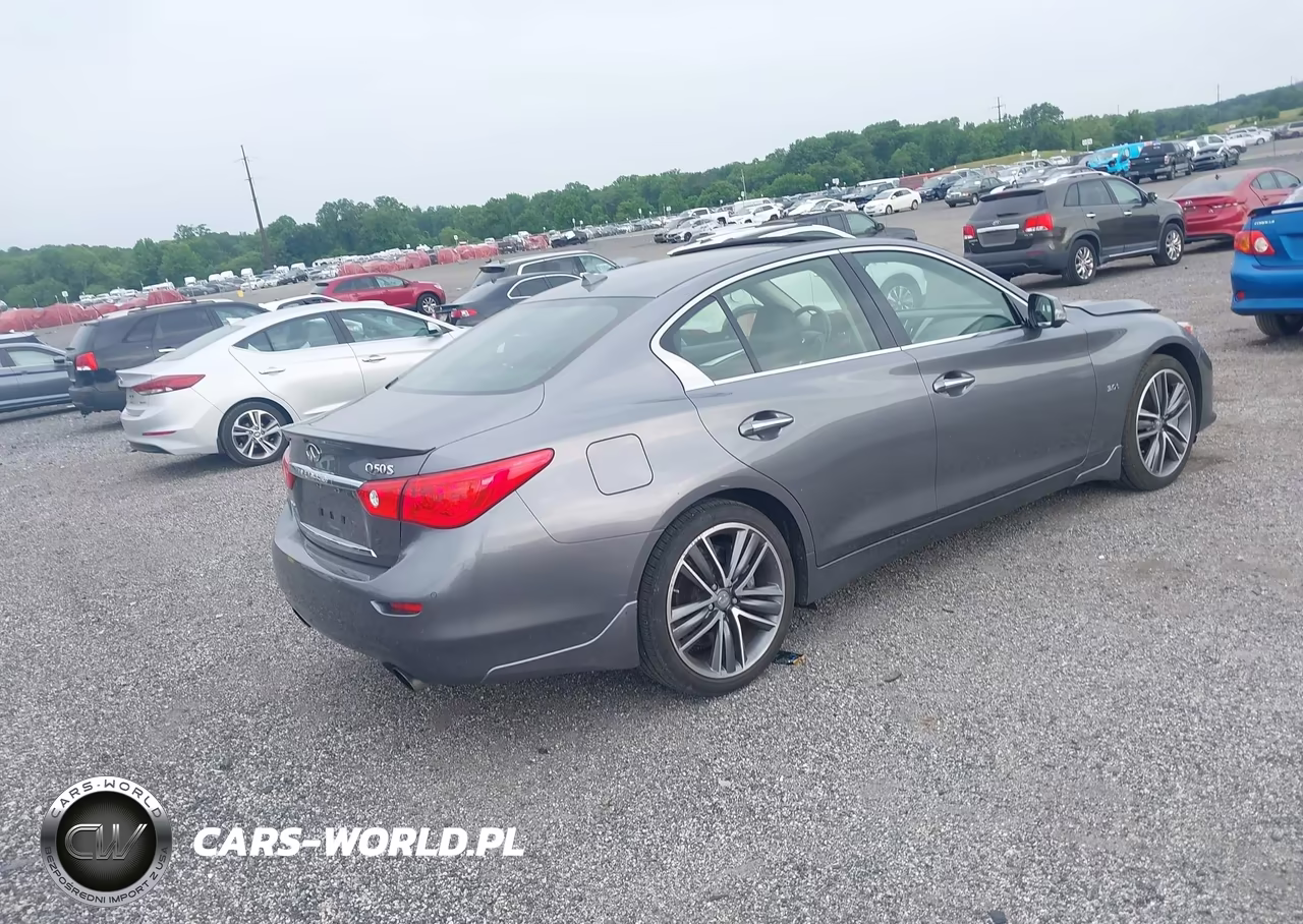 2016 Infiniti Q50 3.0T Premium-3.0T Sport VIN:JN1EV7AR4GM346703 - 4