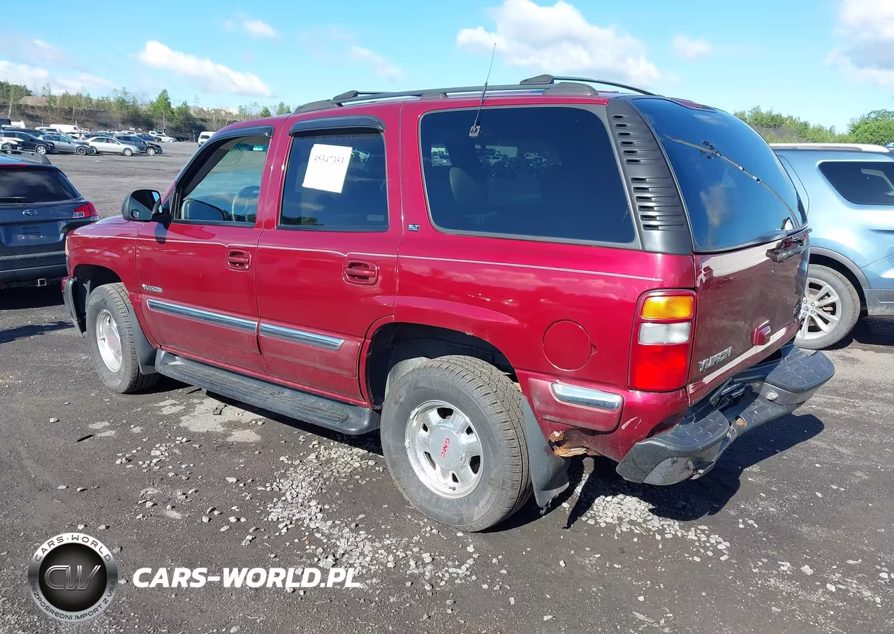2001 GMC Yukon Slt VIN:1GKEK13T21J308251 - 3