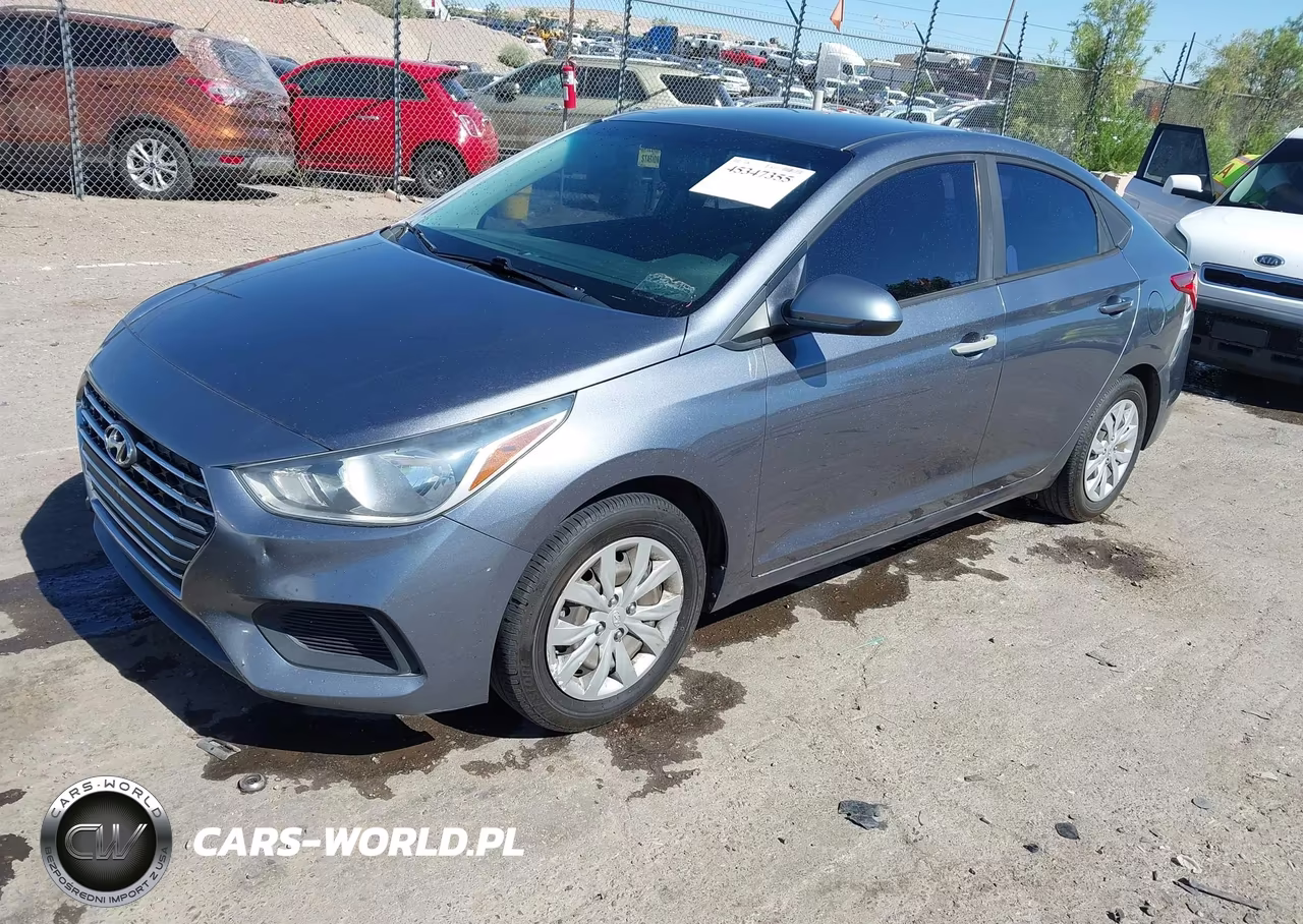 2019 Hyundai Accent Se VIN:3KPC24A33KE059805 - 2