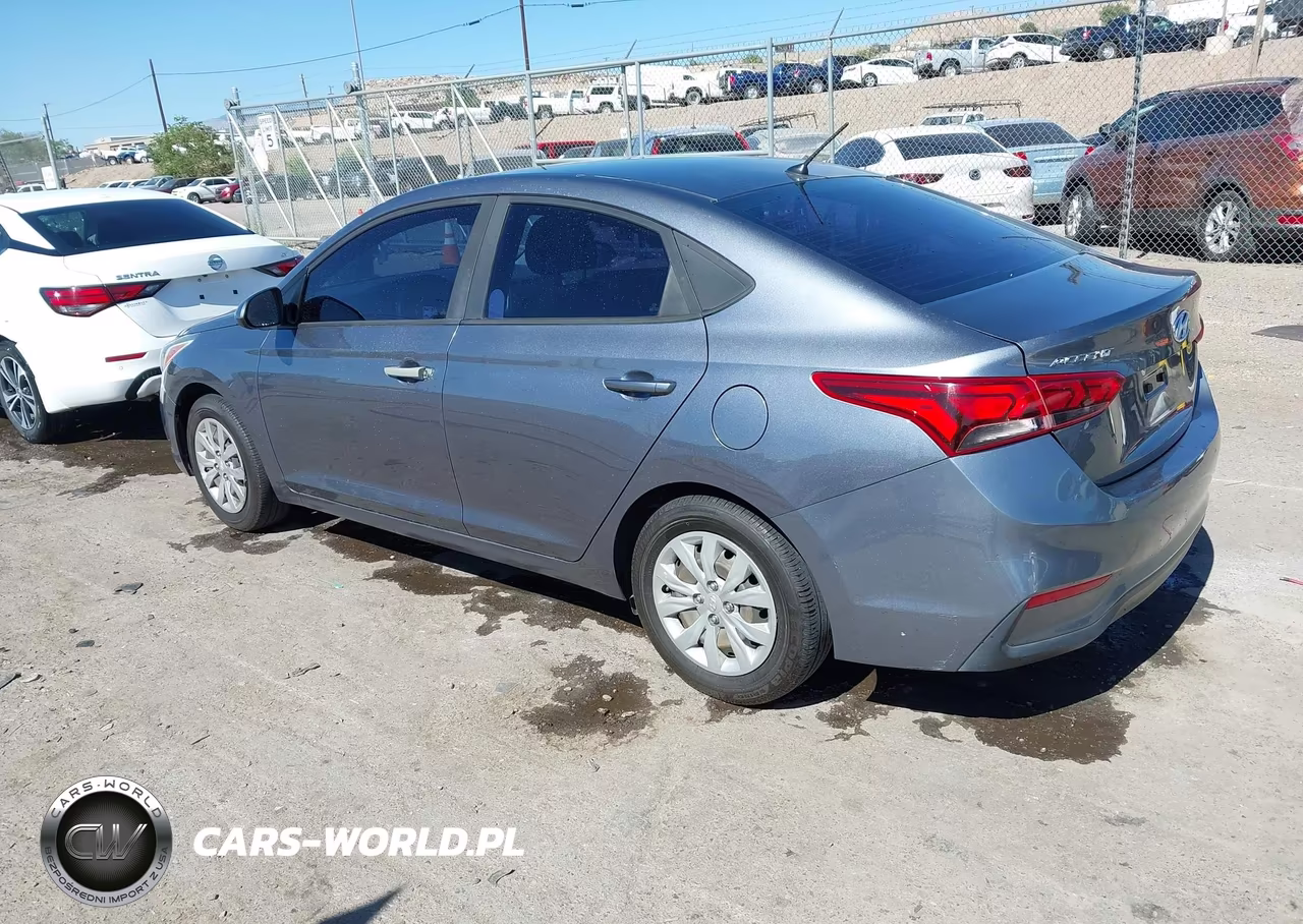 2019 Hyundai Accent Se VIN:3KPC24A33KE059805 - 3