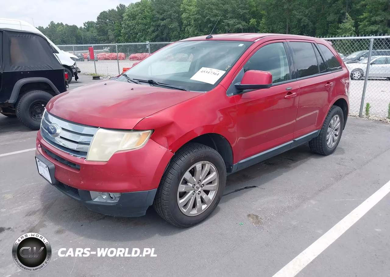 2007 Ford Edge Sel VIN:2FMDK38C57BA94215 - 2
