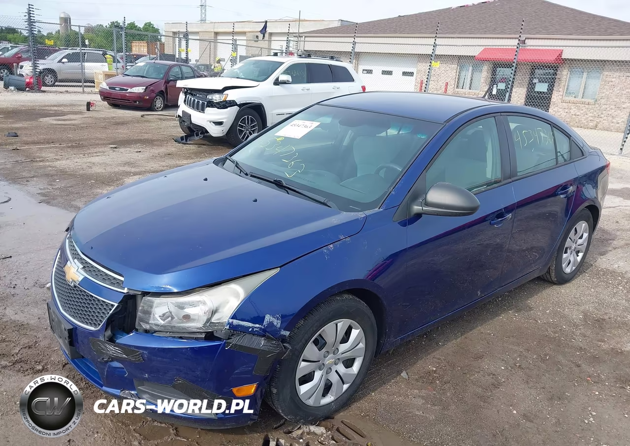 2013 Chevrolet Cruze Ls Manual VIN:1G1PB5SH3D7296078 - 2