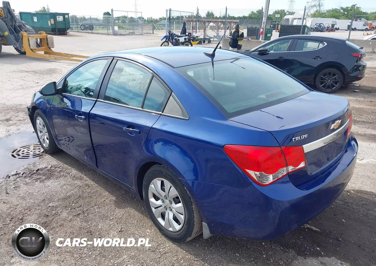 2013 Chevrolet Cruze Ls Manual VIN:1G1PB5SH3D7296078 - 3
