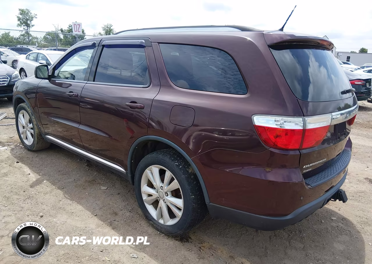 2012 Dodge Durango Crew VIN:1C4RDJDG6CC336926 - 3