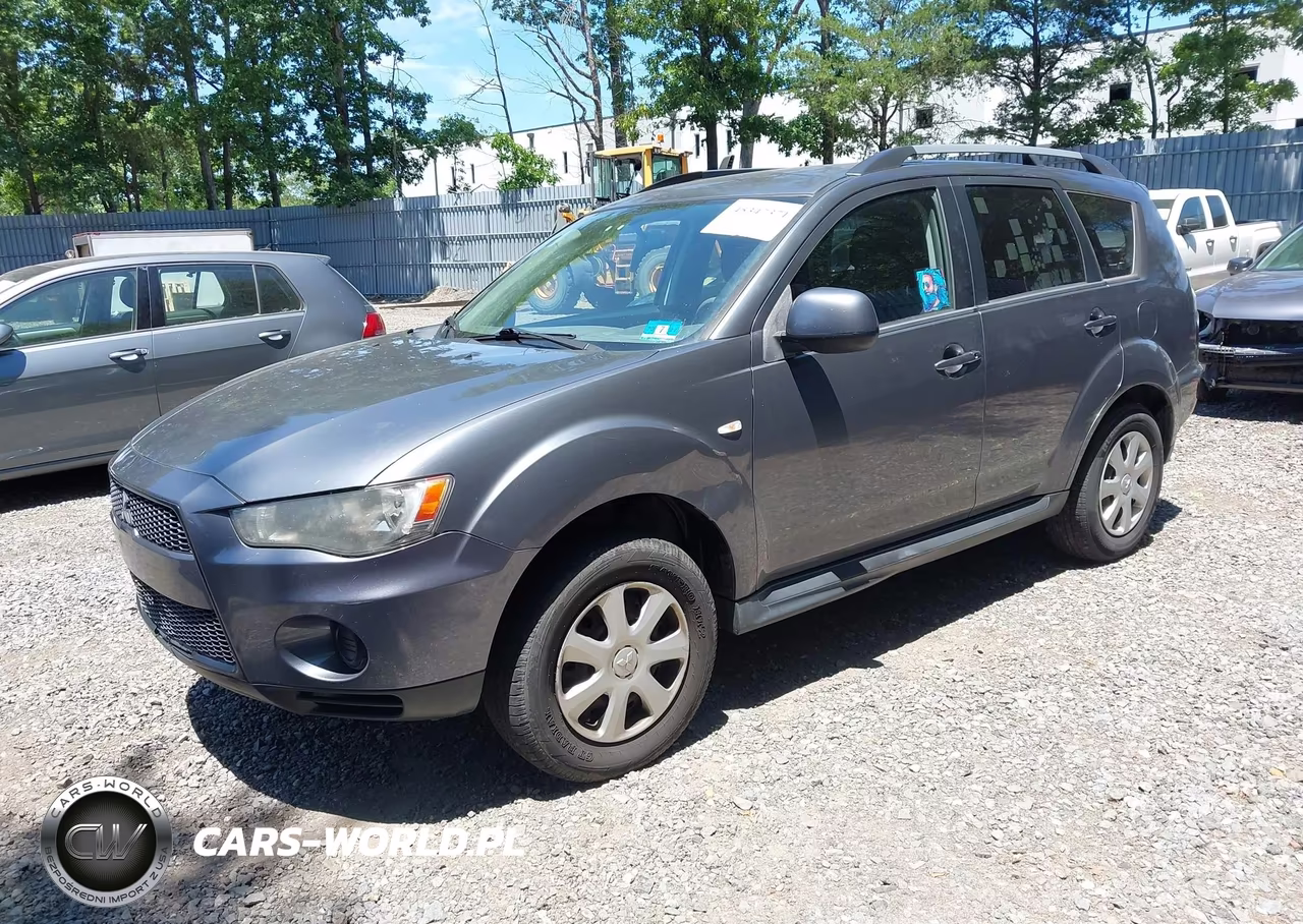 2012 Mitsubishi Outlander Es VIN:JA4AS2AW6CU011900 - 2