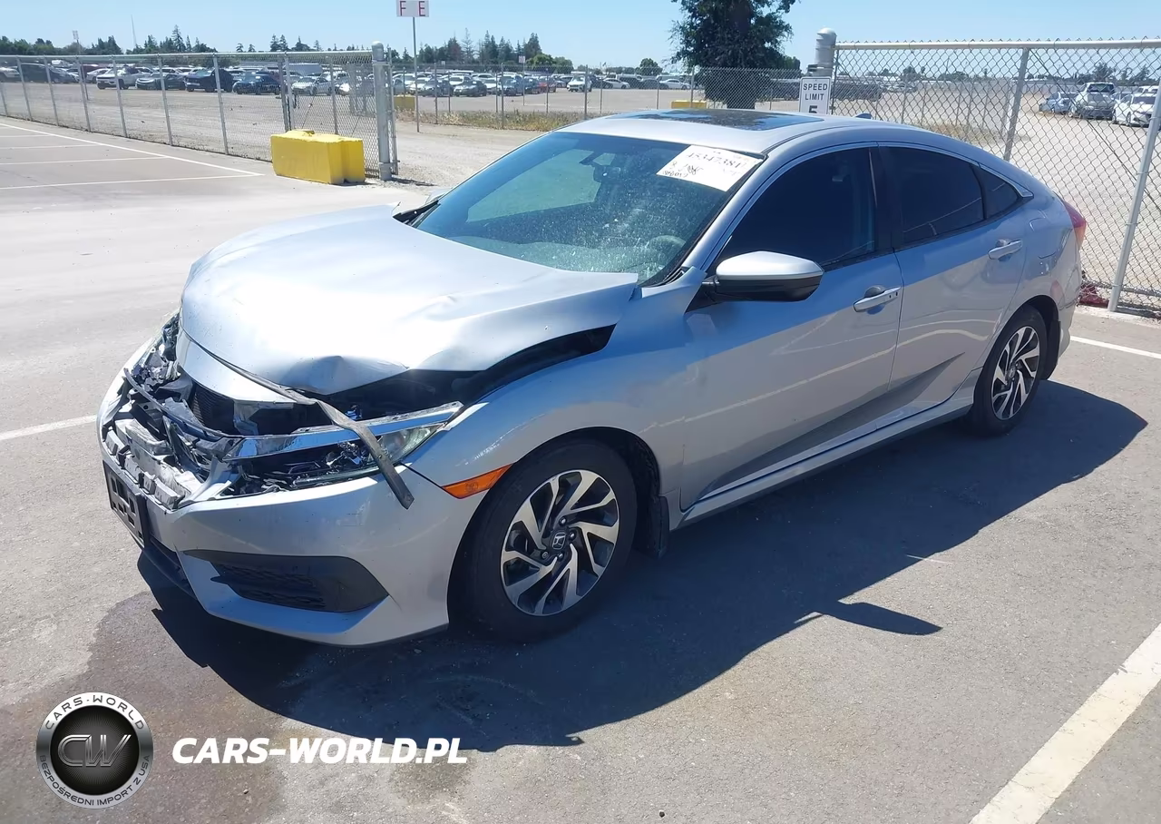 2018 Honda Civic Ex VIN:2HGFC2F72JH519258 - 2
