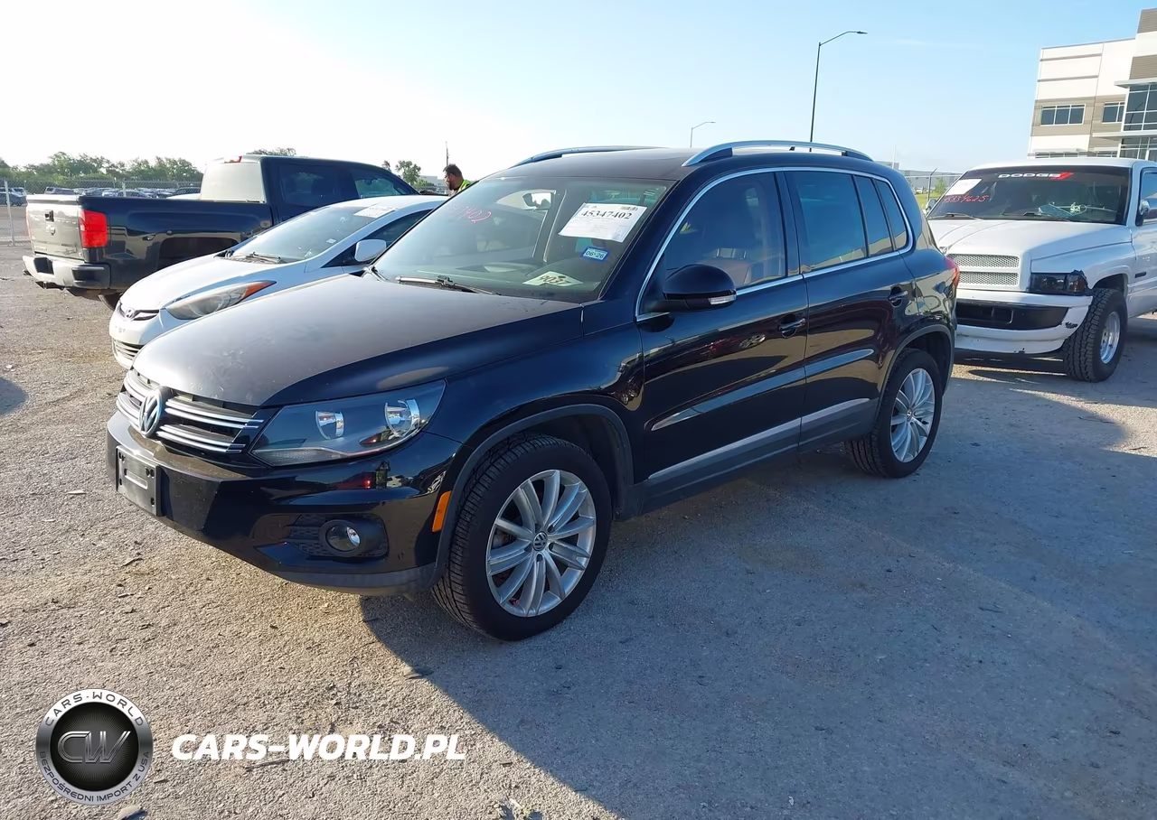 2014 Volkswagen Tiguan Sel VIN:WVGAV3AX2EW569614 - 2