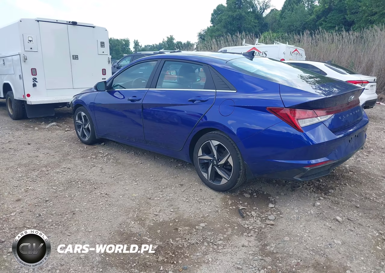 2023 Hyundai Elantra Hybrid Limited VIN:KMHLN4AJ8PU045862 - 3