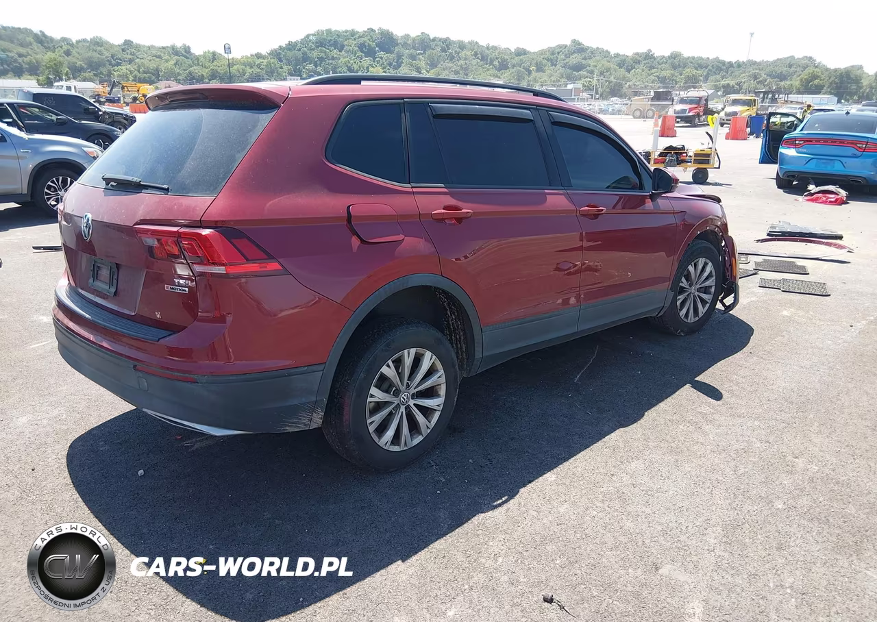 2018 Volkswagen Tiguan 2.0T S VIN:3VV0B7AX8JM040325 - 2