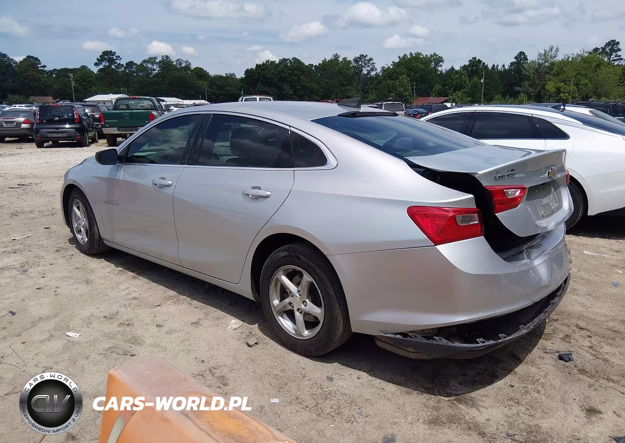 2017 Chevrolet Malibu Ls VIN:1G1ZB5ST9HF230661 - 3