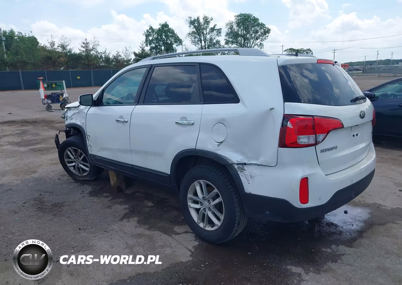 2014 Kia Sorento Lx VIN:5XYKT3A66EG434803 - 3