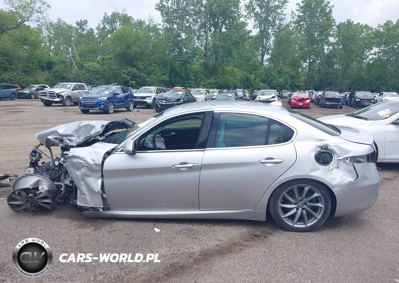 2017 Alfa Romeo Giulia Rwd VIN:ZARFAEBN0H7539935 - 13