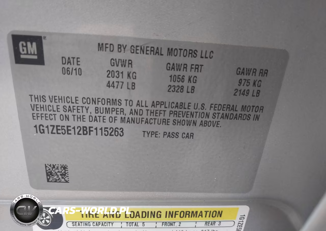2011 Chevrolet Malibu Ltz VIN:1G1ZE5E12BF115263 - 9
