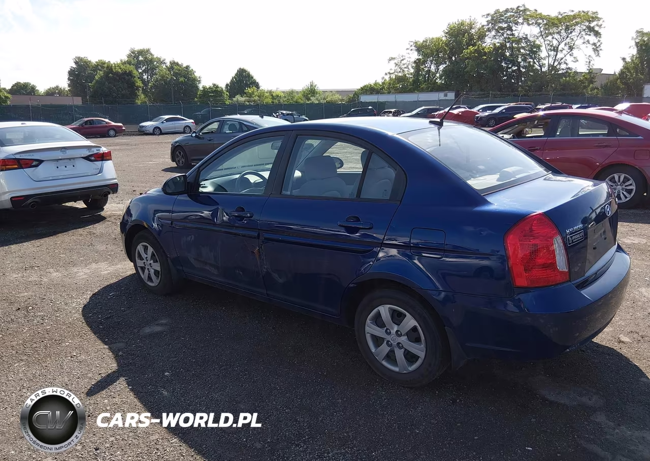 2009 Hyundai Accent Gls VIN:KMHCN46C89U312754 - 3