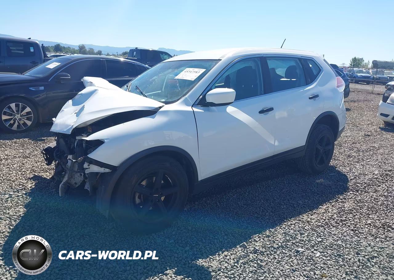 2016 Nissan Rogue S-Sl-Sv VIN:KNMAT2MV6GP675317 - 2