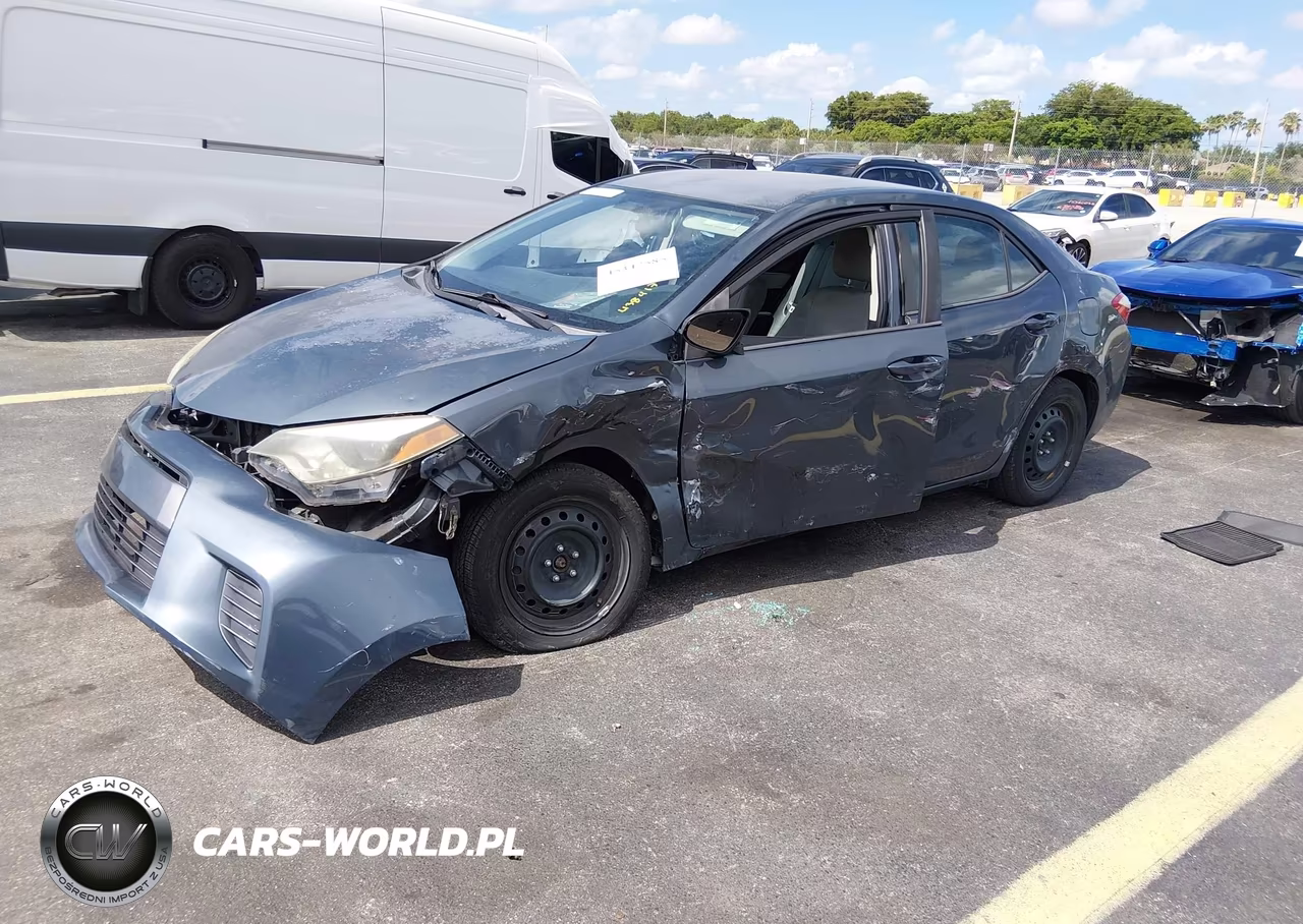 2015 Toyota Corolla Le VIN:5YFBURHE1FP302560 - 2
