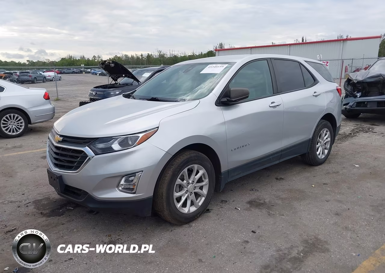 2021 Chevrolet Equinox Awd Ls VIN:3GNAXSEVXMS145388 - 2