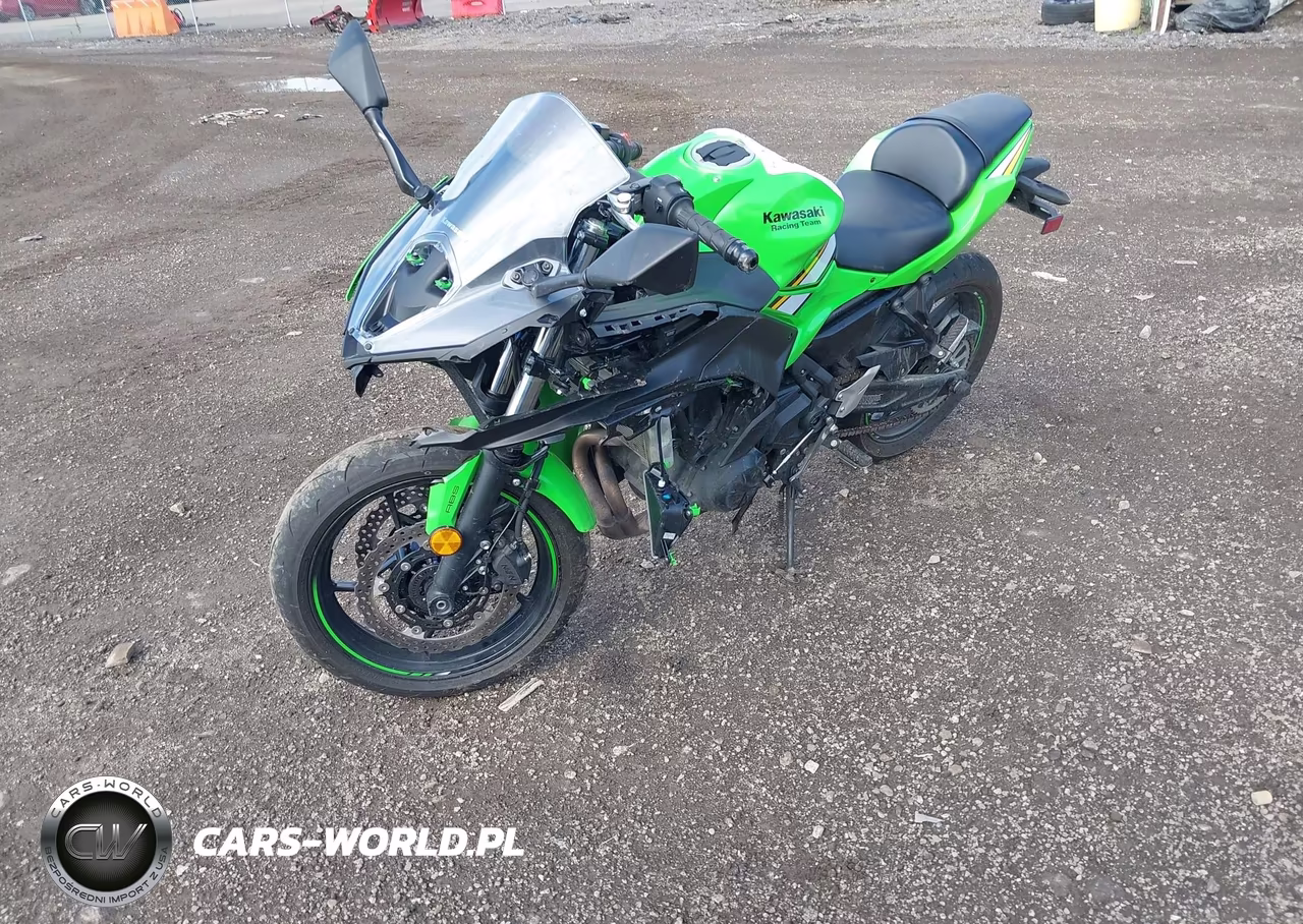2025 Kawasaki Ex650 P VIN:ML5EXEP17SDAF6325 - 2