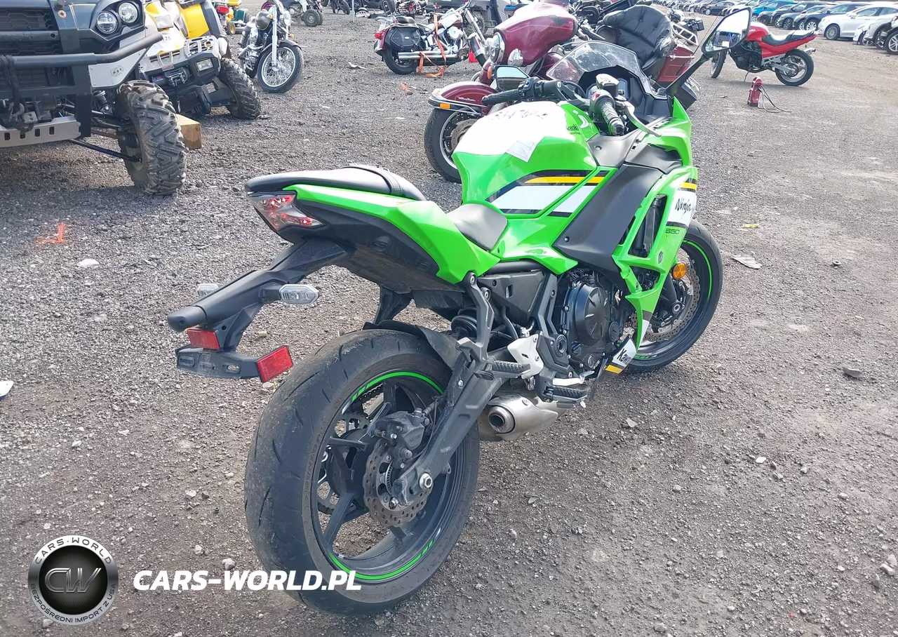 2025 Kawasaki Ex650 P VIN:ML5EXEP17SDAF6325 - 4
