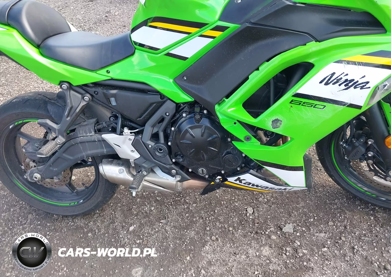2025 Kawasaki Ex650 P VIN:ML5EXEP17SDAF6325 - 8