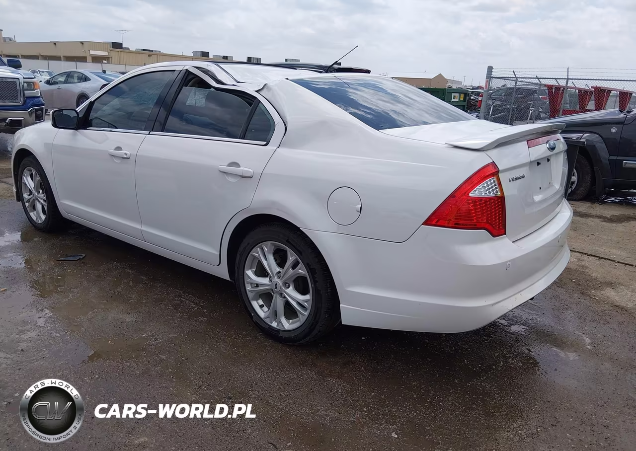 2012 Ford Fusion Se VIN:3FAHP0HA5CR205111 - 3
