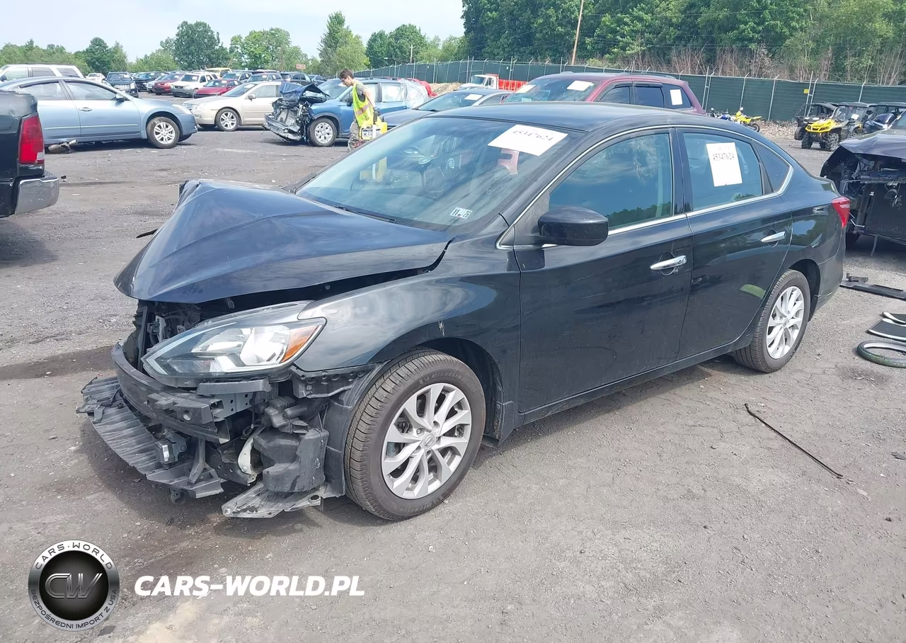 2019 Nissan Sentra Sv VIN:3N1AB7AP2KL604855 - 2