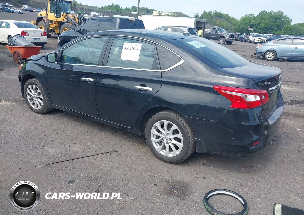 2019 Nissan Sentra Sv VIN:3N1AB7AP2KL604855 - 3