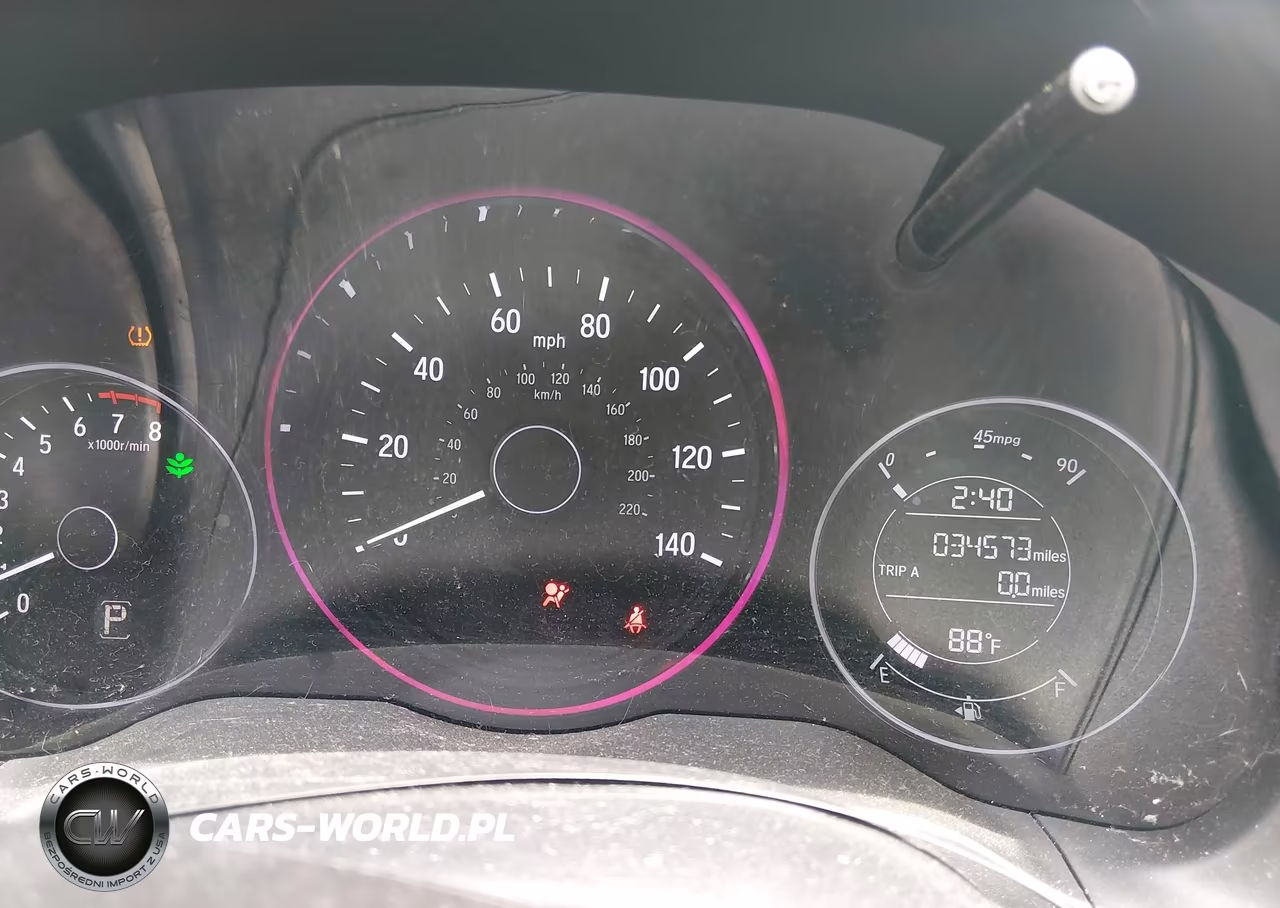 2022 Honda Hr-V Awd Lx VIN:3CZRU6H32NM768820 - 7