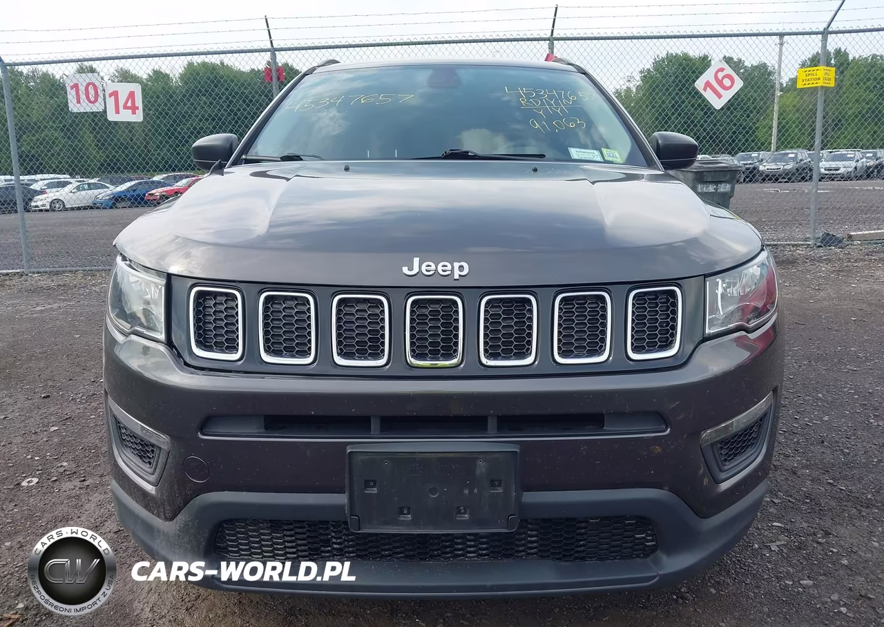 2018 Jeep Compass Sport Fwd VIN:3C4NJCAB7JT226402 - 12