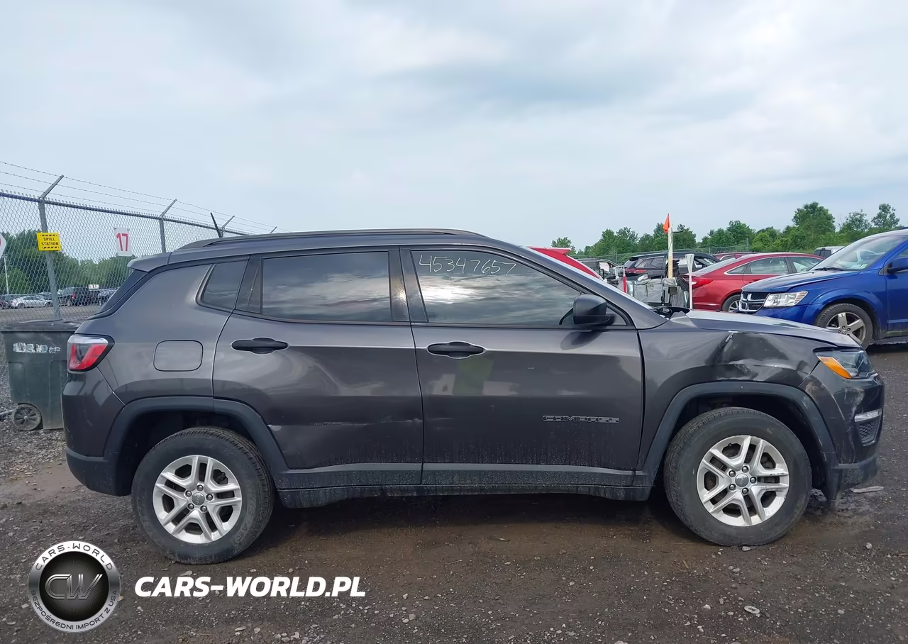 2018 Jeep Compass Sport Fwd VIN:3C4NJCAB7JT226402 - 13