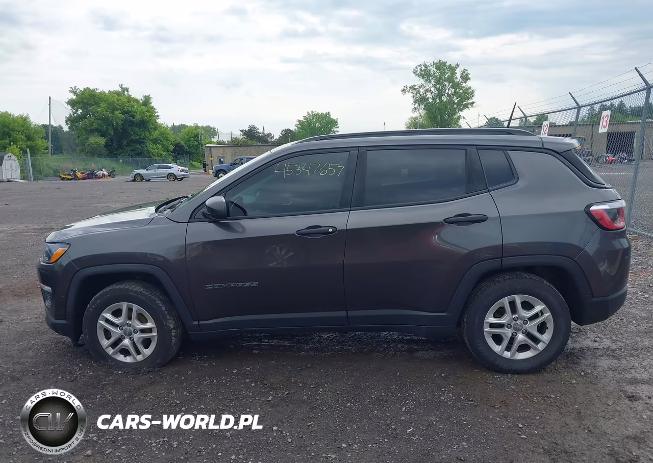 2018 Jeep Compass Sport Fwd VIN:3C4NJCAB7JT226402 - 14
