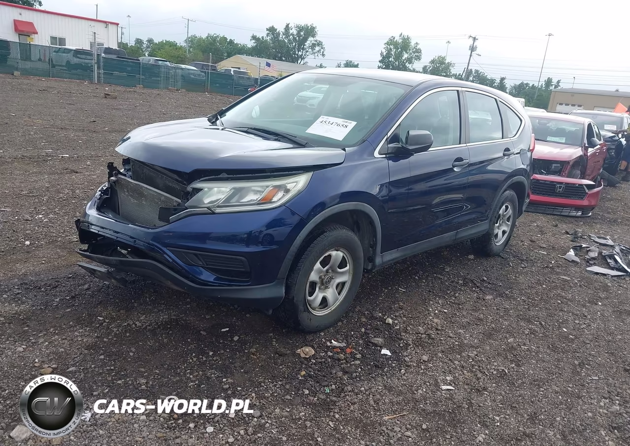 2015 Honda Cr-V Lx VIN:5J6RM4H31FL119629 - 2