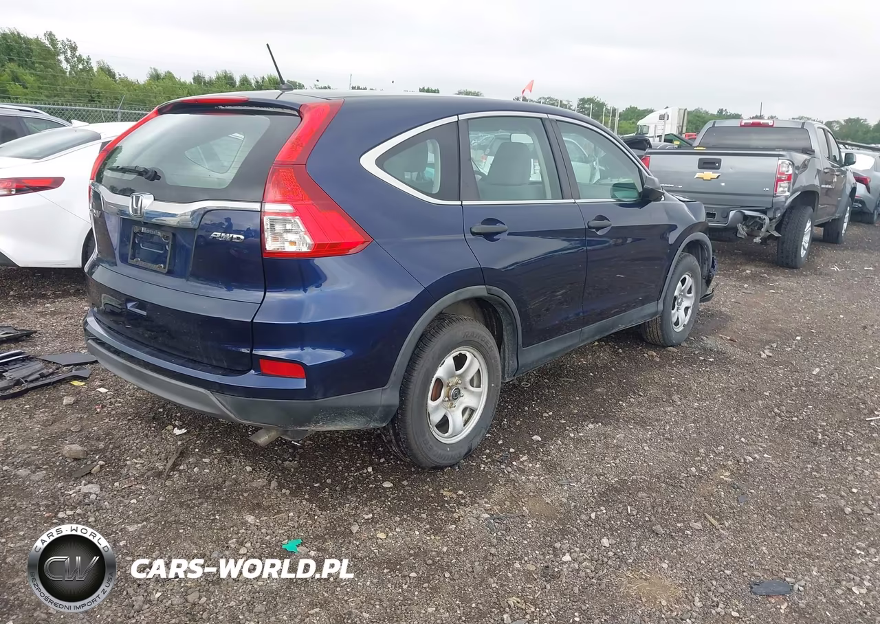 2015 Honda Cr-V Lx VIN:5J6RM4H31FL119629 - 4