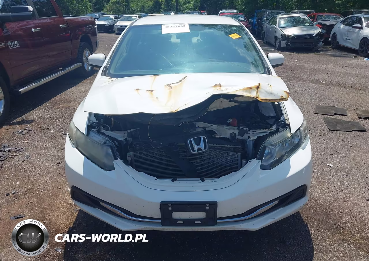 2014 Honda Civic Lx VIN:19XFB2F58EE016898 - 12