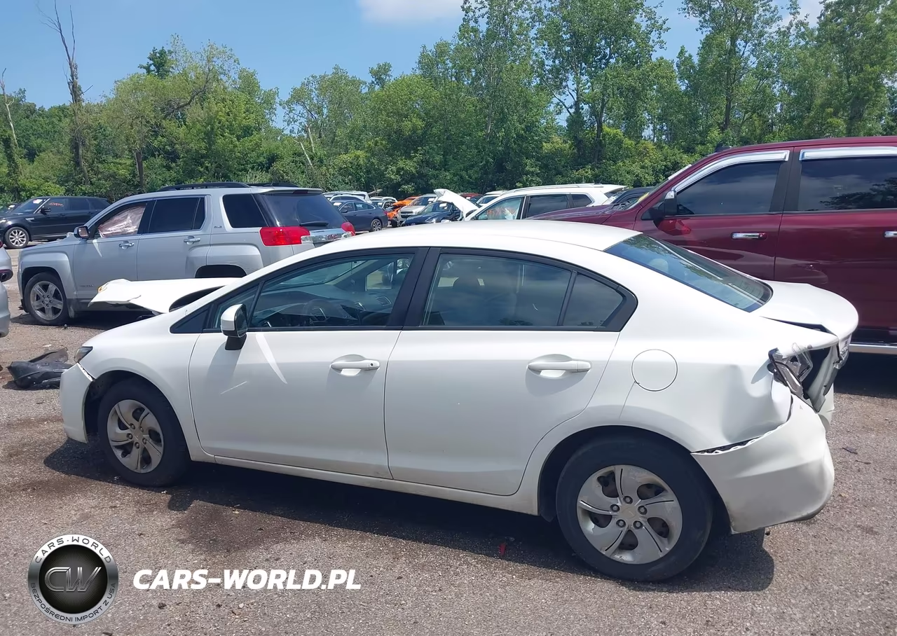 2014 Honda Civic Lx VIN:19XFB2F58EE016898 - 14