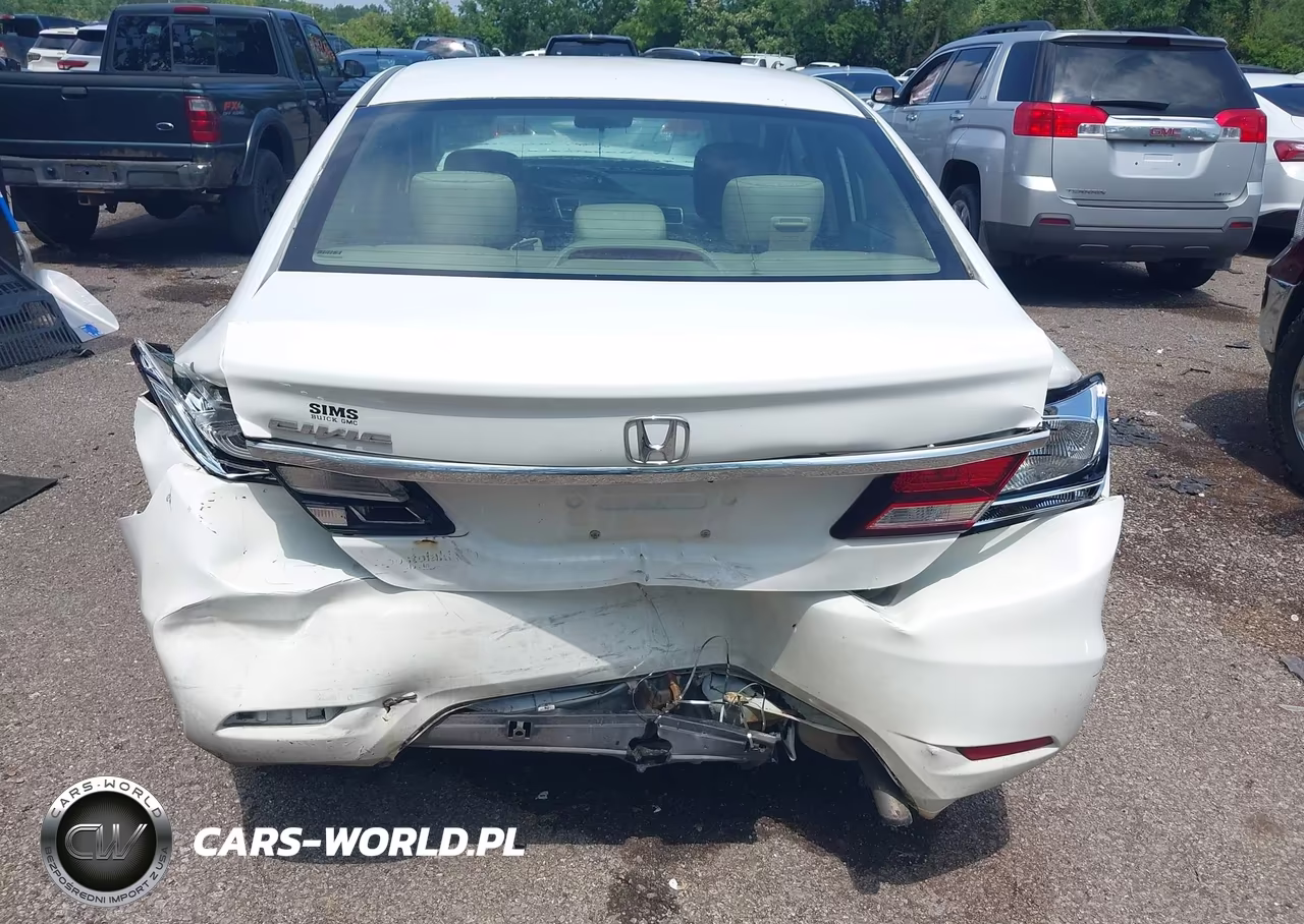 2014 Honda Civic Lx VIN:19XFB2F58EE016898 - 6
