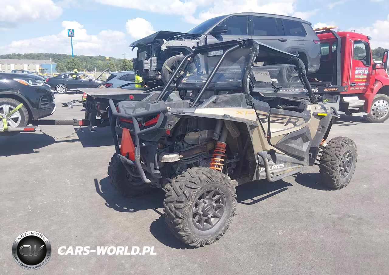 2021 Polaris Rzr Xp Turbo VIN:3NSNAE92XMF576074 - 4