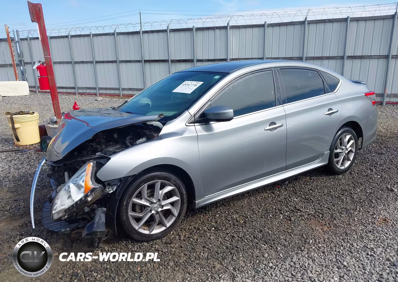 2013 Nissan Sentra Sr VIN:3N1AB7APXDL668967 - 2