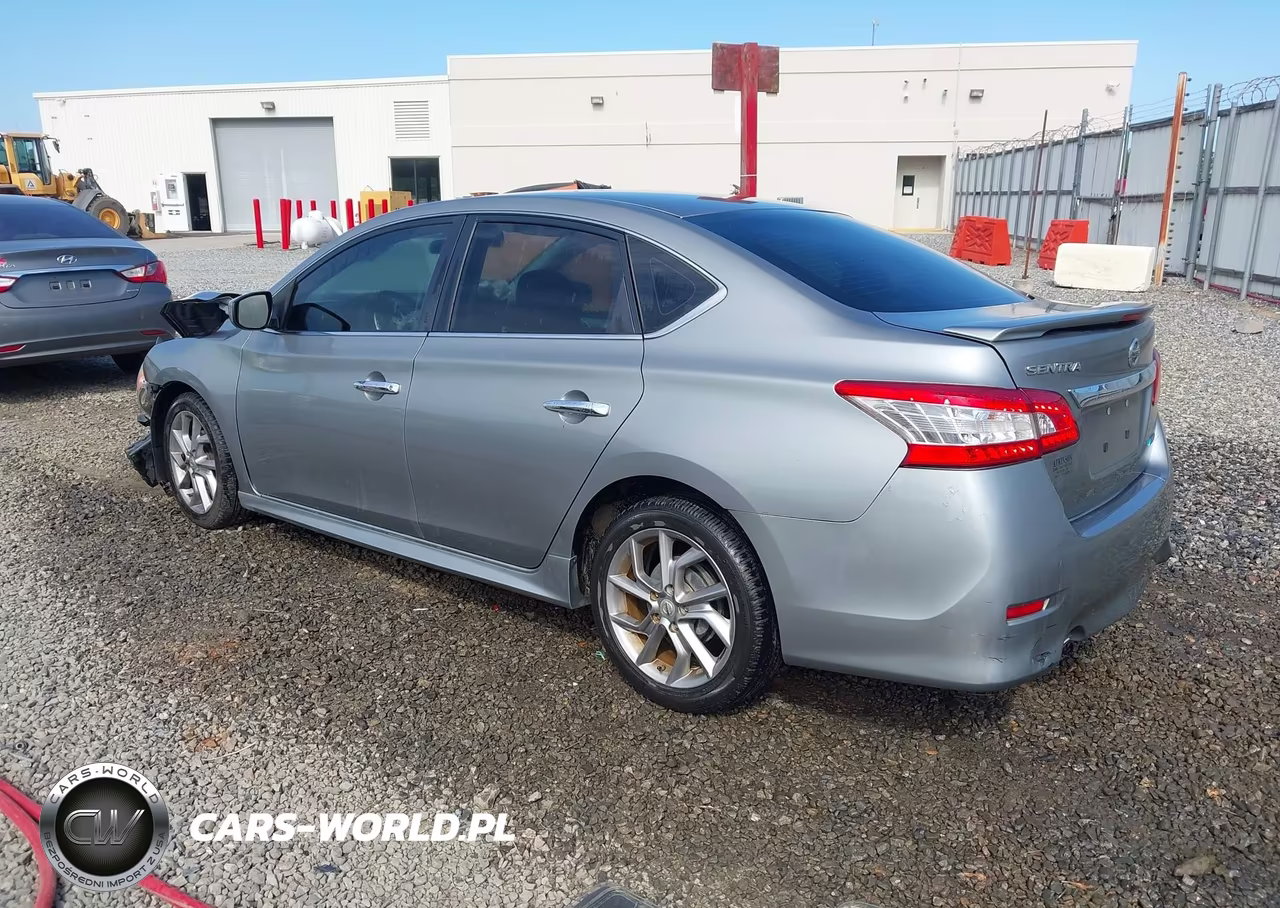 2013 Nissan Sentra Sr VIN:3N1AB7APXDL668967 - 3