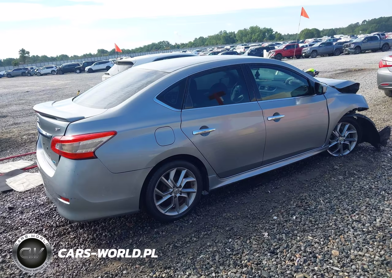 2013 Nissan Sentra Sr VIN:3N1AB7APXDL668967 - 4