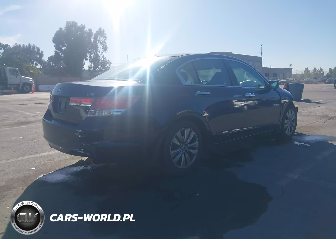 2012 Honda Accord 3.5 Ex-L VIN:1HGCP3F8XCA032932 - 4